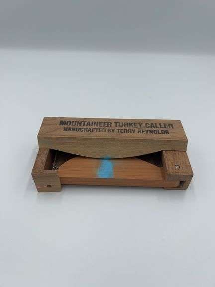 2008 "Mountaineer Turkey Caller" Handcrafted by Terry Reynolds "Signed"