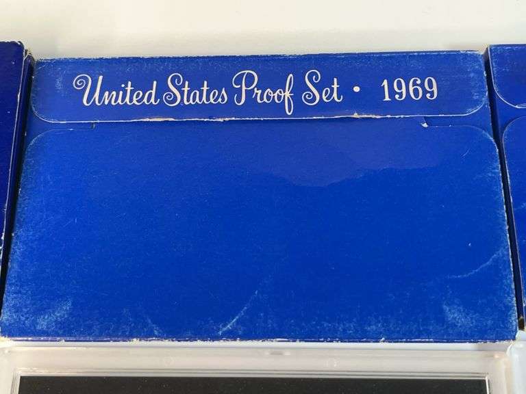 1968, 1969, 1970 US Proof Sets