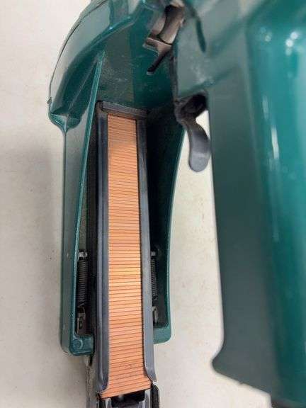 ISM pneumatic box stapler w/ box of staples