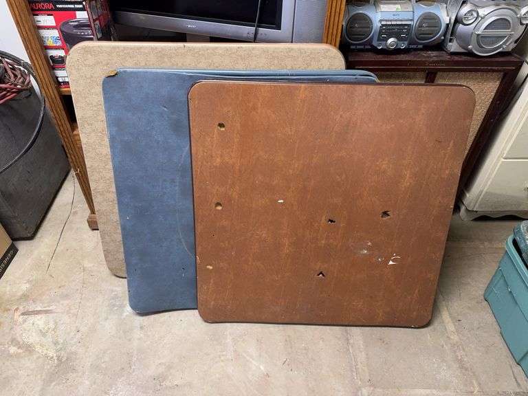 (4) Card Tables 34” W 34” H