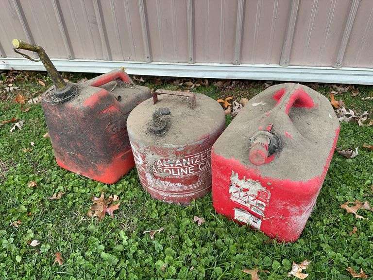 (3) Gas Cans