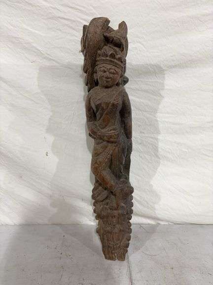 Carved wooden sculpture