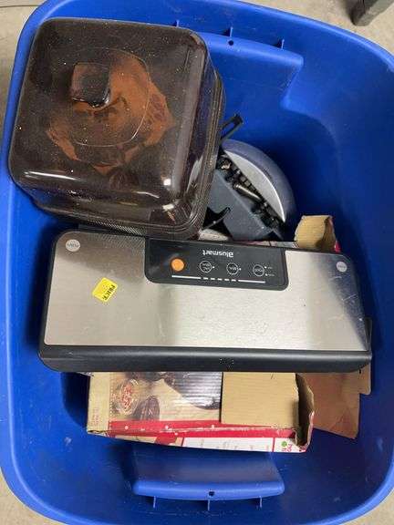 Tote w/ misc. Contents