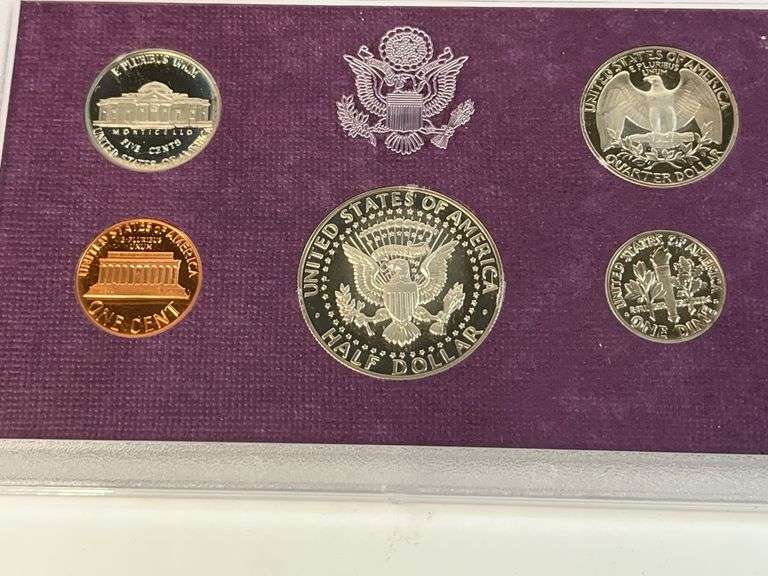 1984, 1985, 1986 US Proof Sets