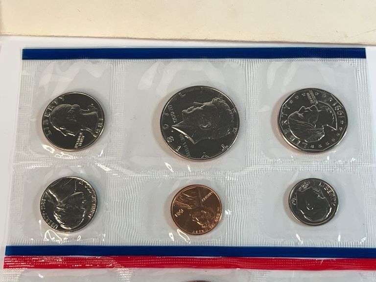 1980, 1981, 1982 Uncirculated Mint Sets