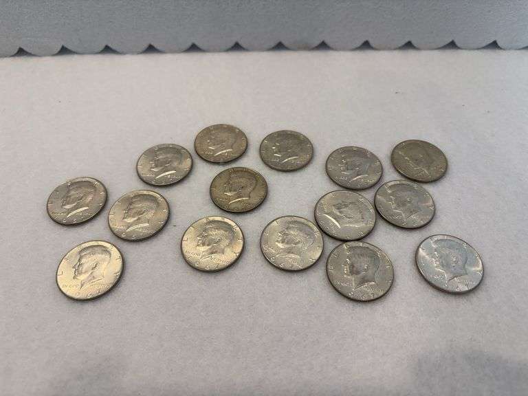15-1967 Kennedy Halves