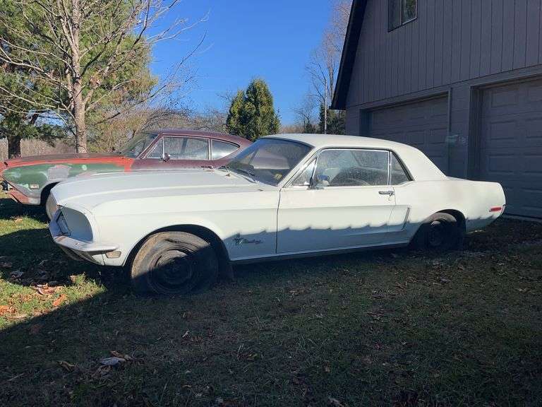 1968 Ford Mustang Coupe Vin# 8T01T172842 HAVE TITLE