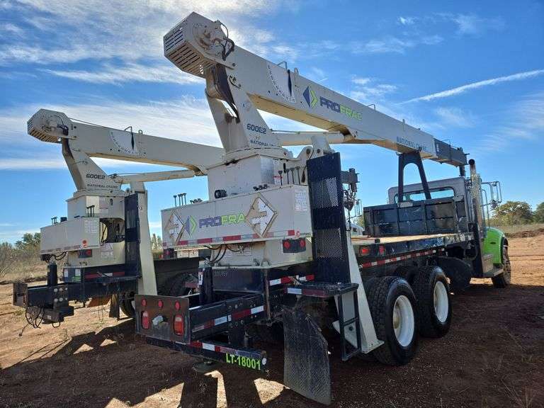 2018 Peterbilt PB348 showing 35,437 mi, 6,164 hrs - runs