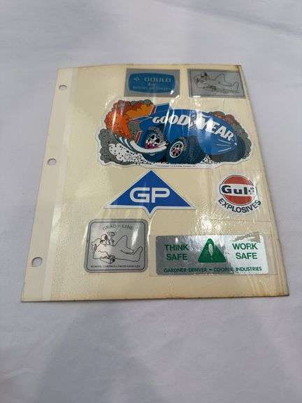 (17) Coal Miner Stickers