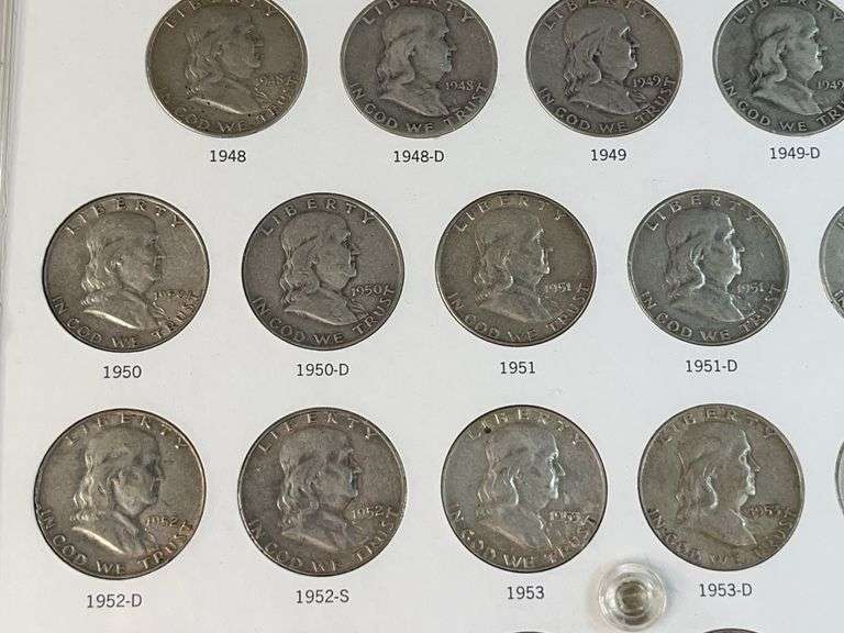 Franklin Halves Set