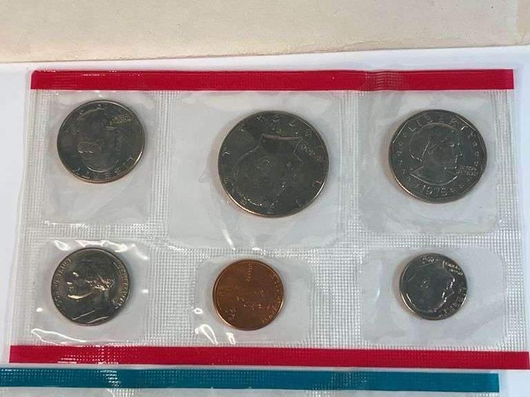 1974, 1978, 1979 Uncirculated Mint Sets