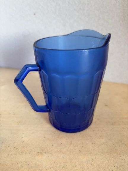 Shirley Temple Blue Pitcher
