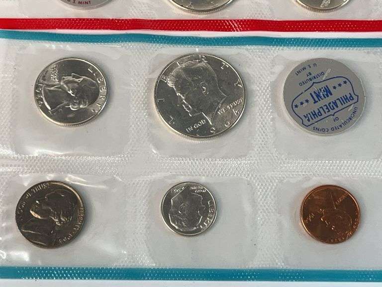1964 Uncirculated Mint Set