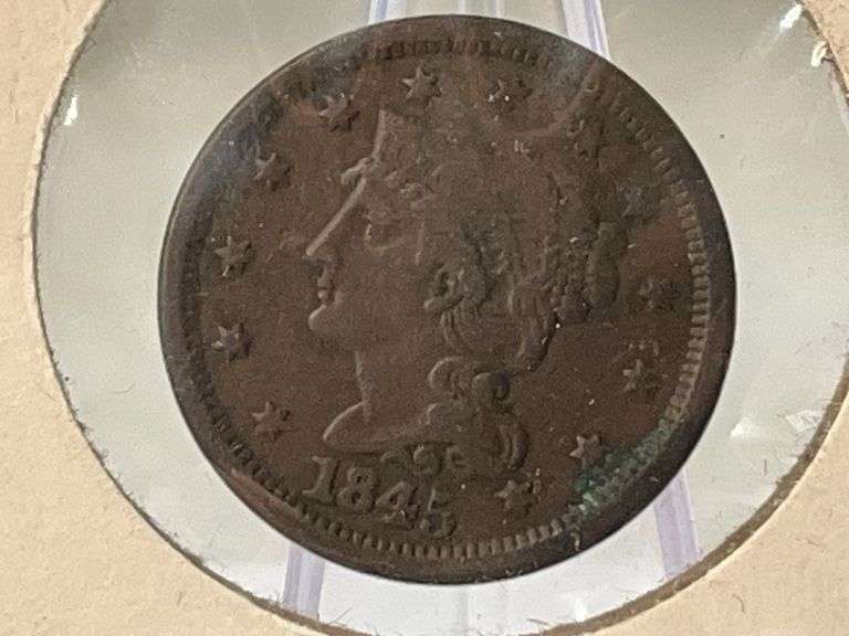 1845 Large Cent