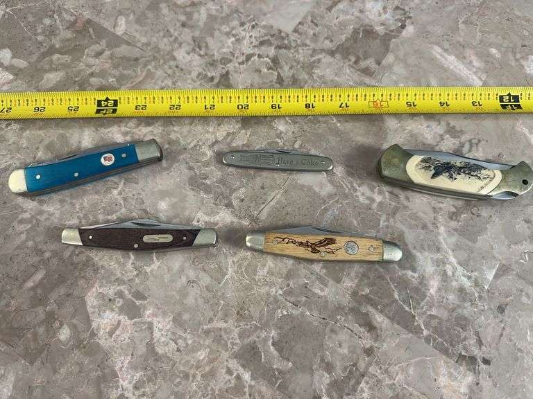 Collection Of 5 Pocket Knife’s Including Buck 3711
