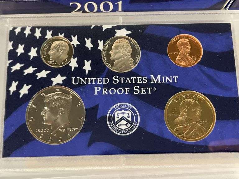 2001-2003 Uncirculated Proof Sets