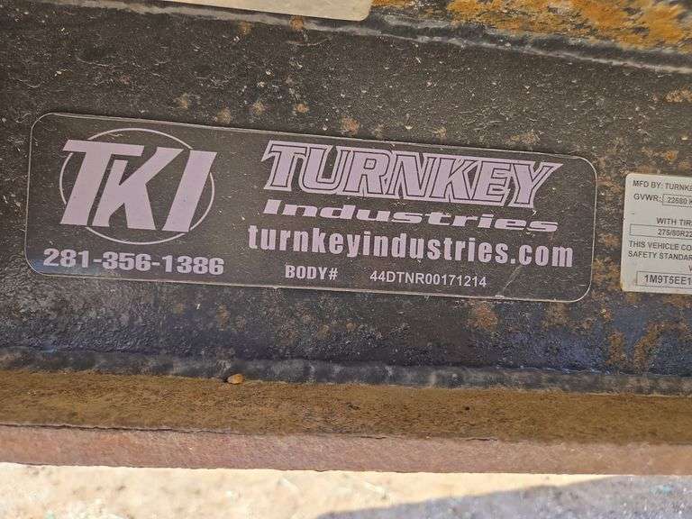 2014 Turnkey Industries 44ft Mobile Data Trailer