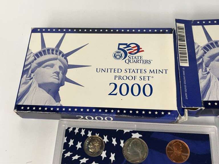 2001-2003 Uncirculated Proof Sets
