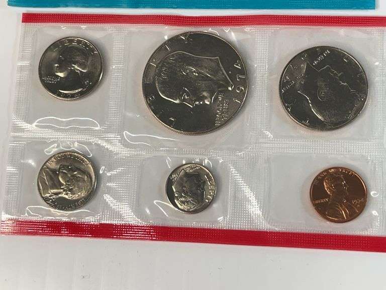 1974, 1978, 1979 Uncirculated Mint Sets