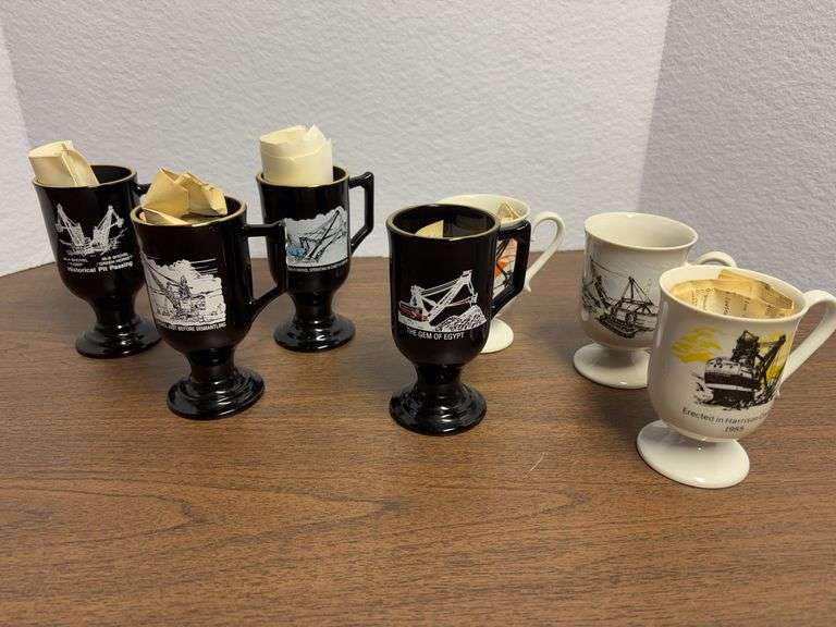 Sunday glasses with excavators