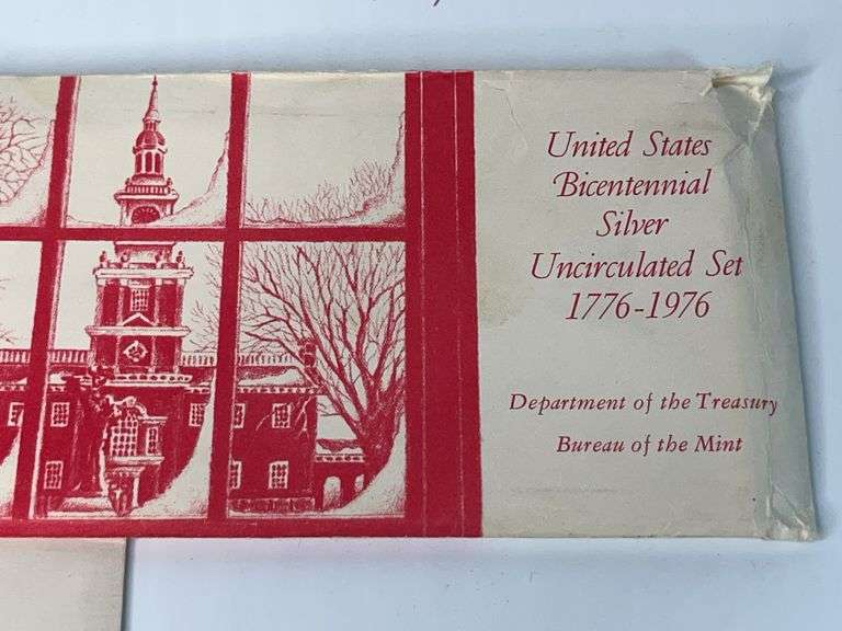 Bicentennial Silver Uncirculated Mint Set