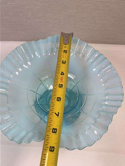 INDIANA BLUE GLASS BOWL