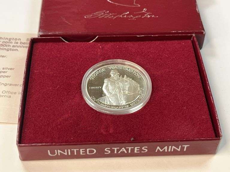 George Washington Silver Commemorative Half