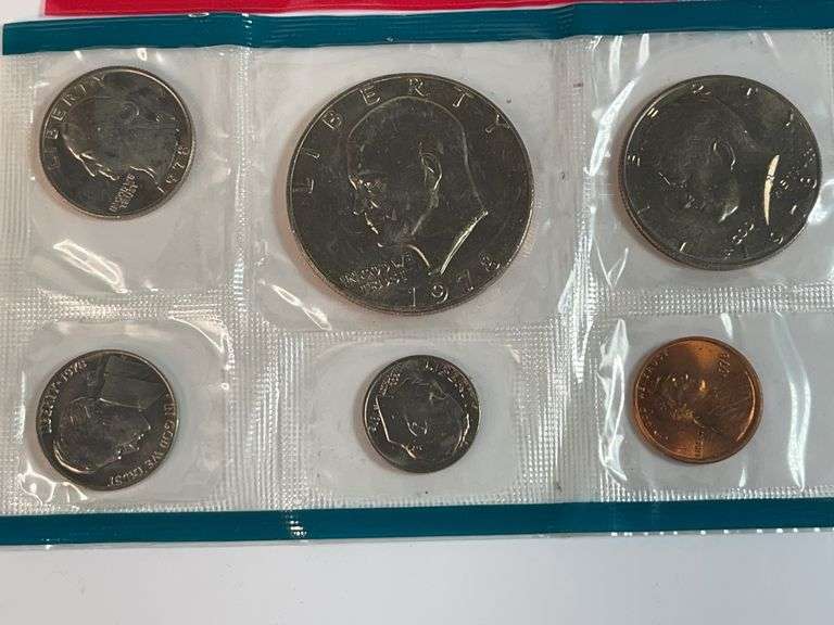 1974, 1978, 1979 Uncirculated Mint Sets