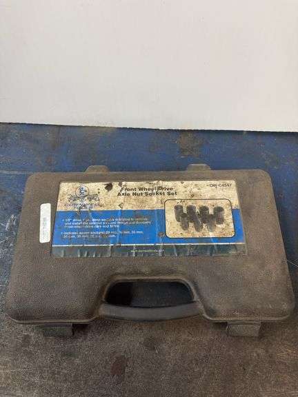 Cornwell tools front wheel drive axle nut socket set