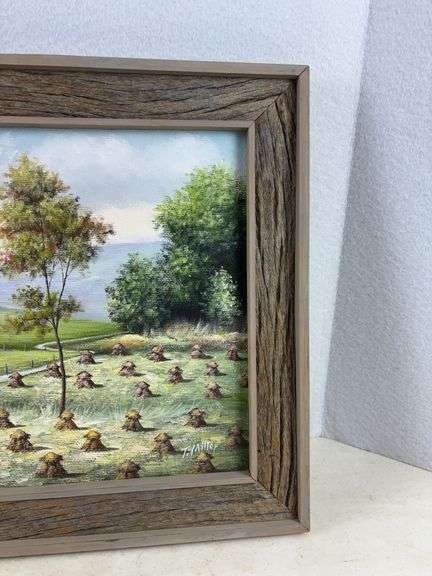 Tom Miller Original Painting, Signed , 26”x17.5”