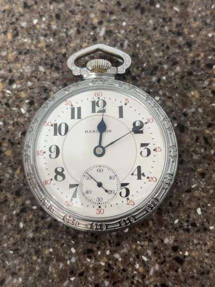 992 Hamilton Watch Co. (21 Jewel )Illinois Watch Case Co. Spartan Case - Works