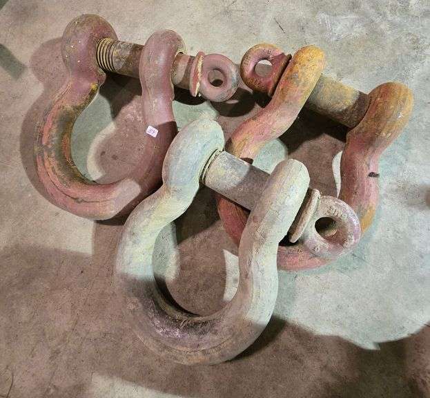 LOT OF 3- 2" CROSBY CLEVIS