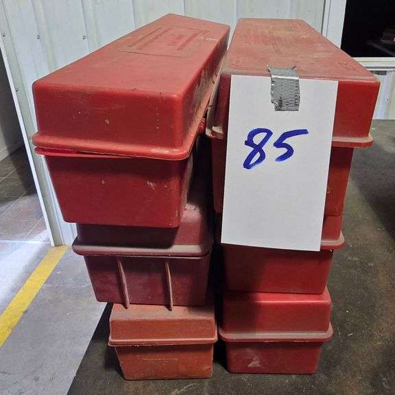 LOT OF 6 SAFETY TRIANGLE SET