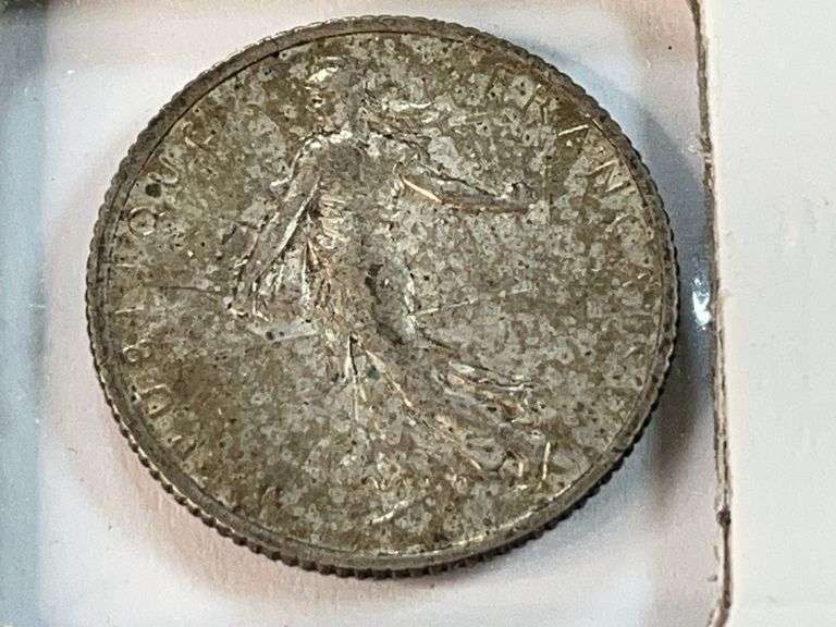 (3) France Silver Coins