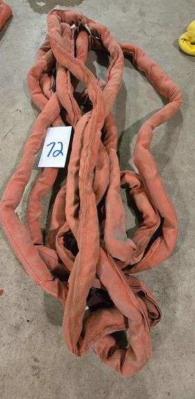 LOT OF 2- 8' ENDLESS ROPE SLINGS