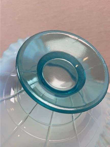 INDIANA BLUE GLASS BOWL