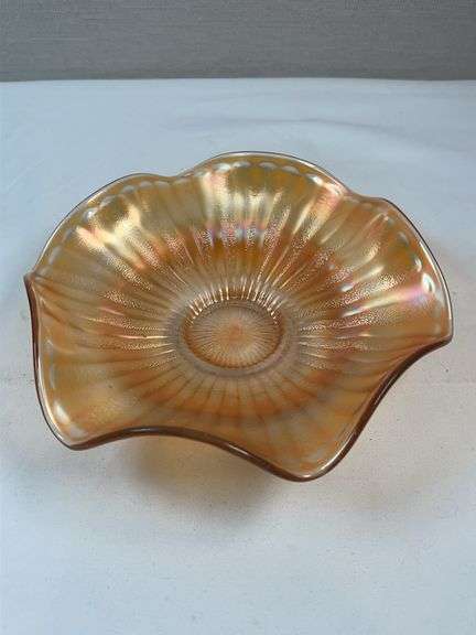 MARIGOLD CARNIVAL BOWL STIPPLED RAY