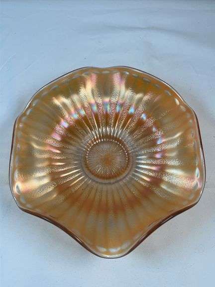 MARIGOLD CARNIVAL BOWL STIPPLED RAY