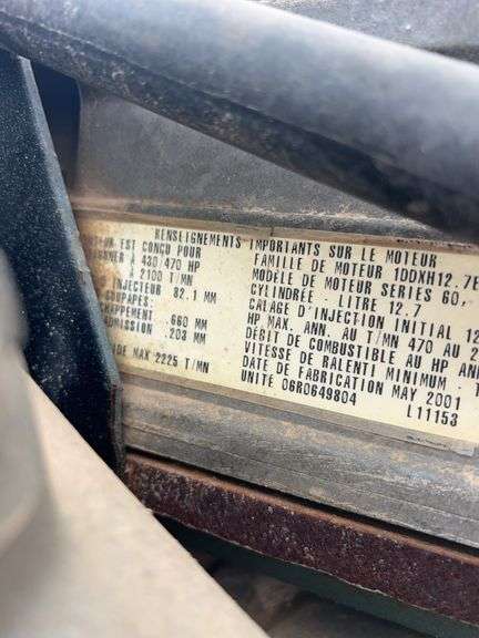 2002 Peterbilt Winch Truck 379 showing 6,294mi, hrs unkown- runs