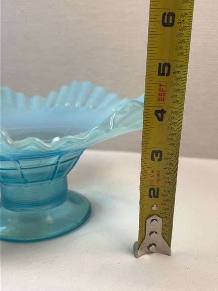 INDIANA BLUE GLASS BOWL