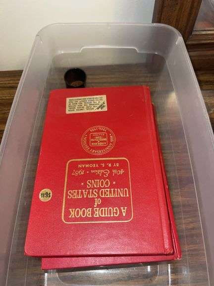 Coin Collector Books and Assorted Coins