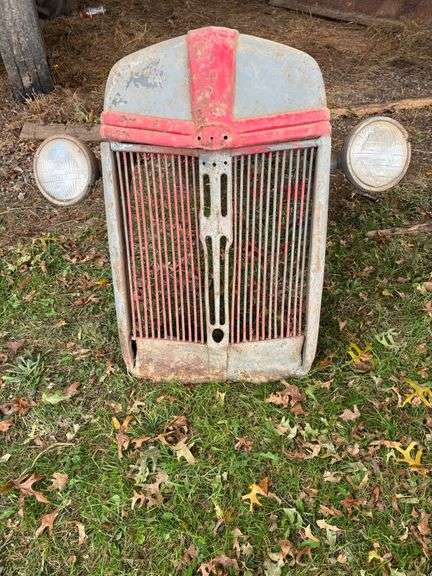Hood for tractor brand unknown