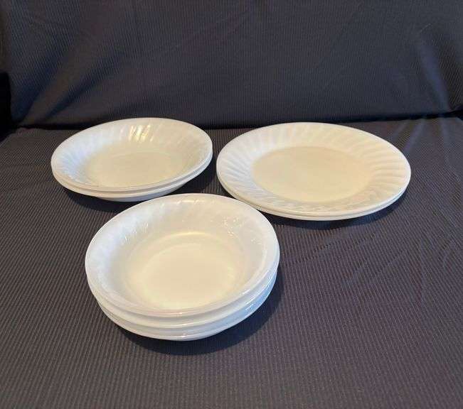 Fire King Azurite Blue Bowls & Plates