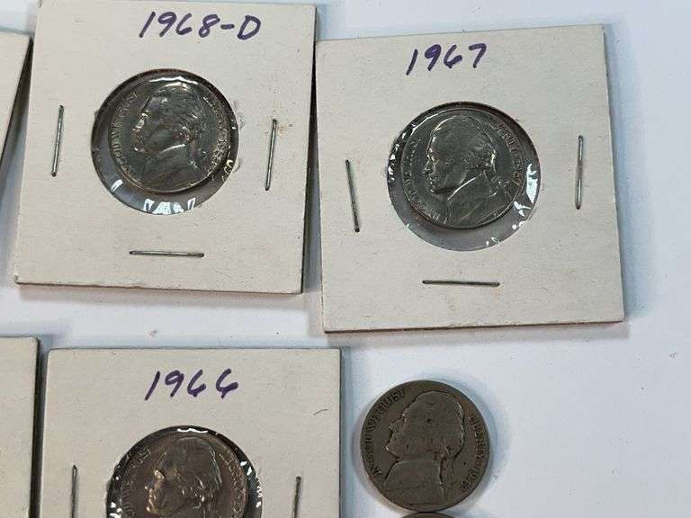 Jefferson Nickels and 1926 Buffalo Nickel