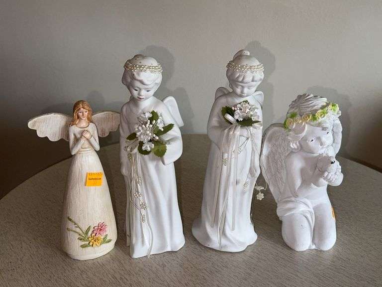 (4) Decorative Angels