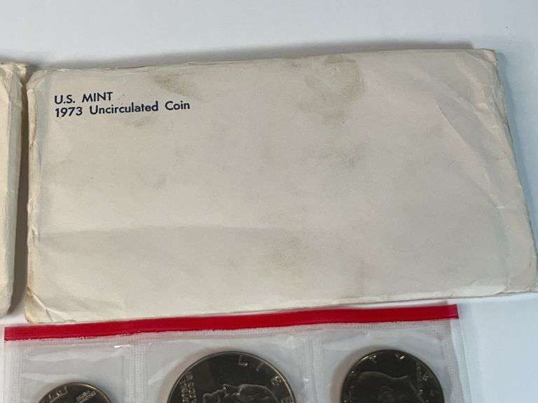 1971, 1972, 1973 Uncirculated Mint Sets