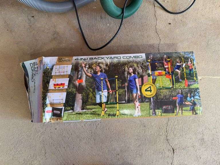 4 in 1 backyard Combo Yard games