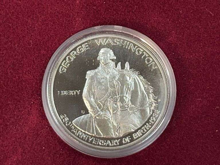 George Washington Silver Commemorative Half