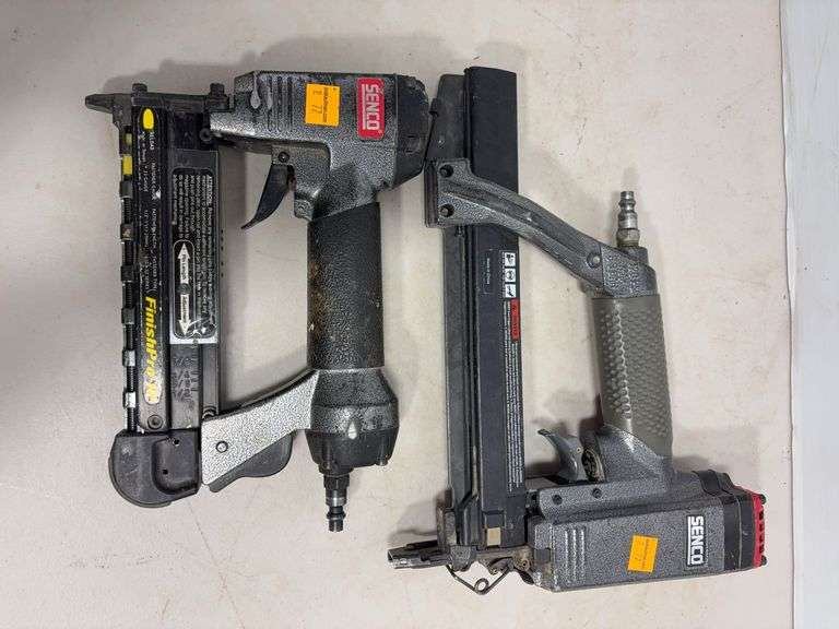 (2) Senco finish nailers - SLS25XP & Finishpro10