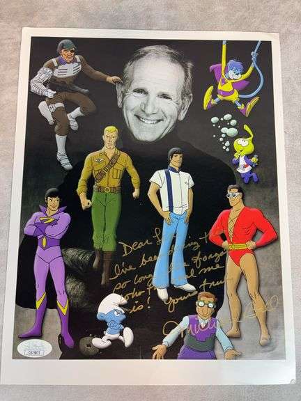 Michael Bell Signed Color Photo - JSA